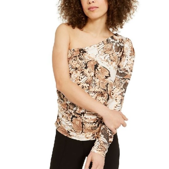 INC International Concepts Tops - INC International Concepts One-Shoulder Top